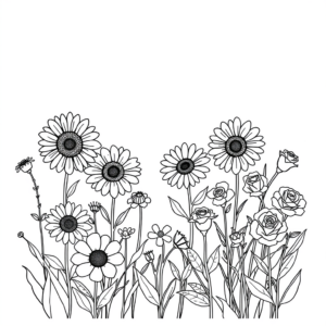 Een Zomertuin Vol Bloemen