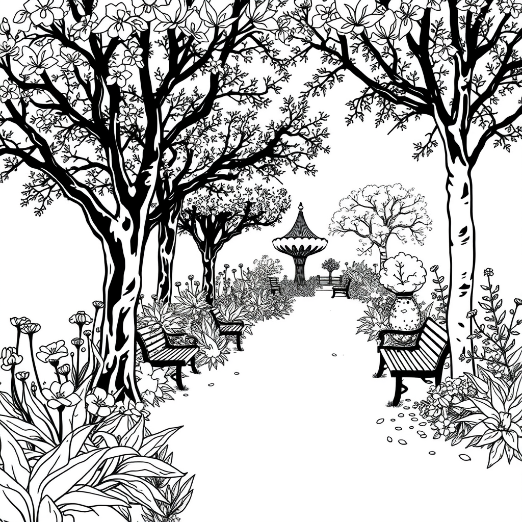 Bloomende Tuin