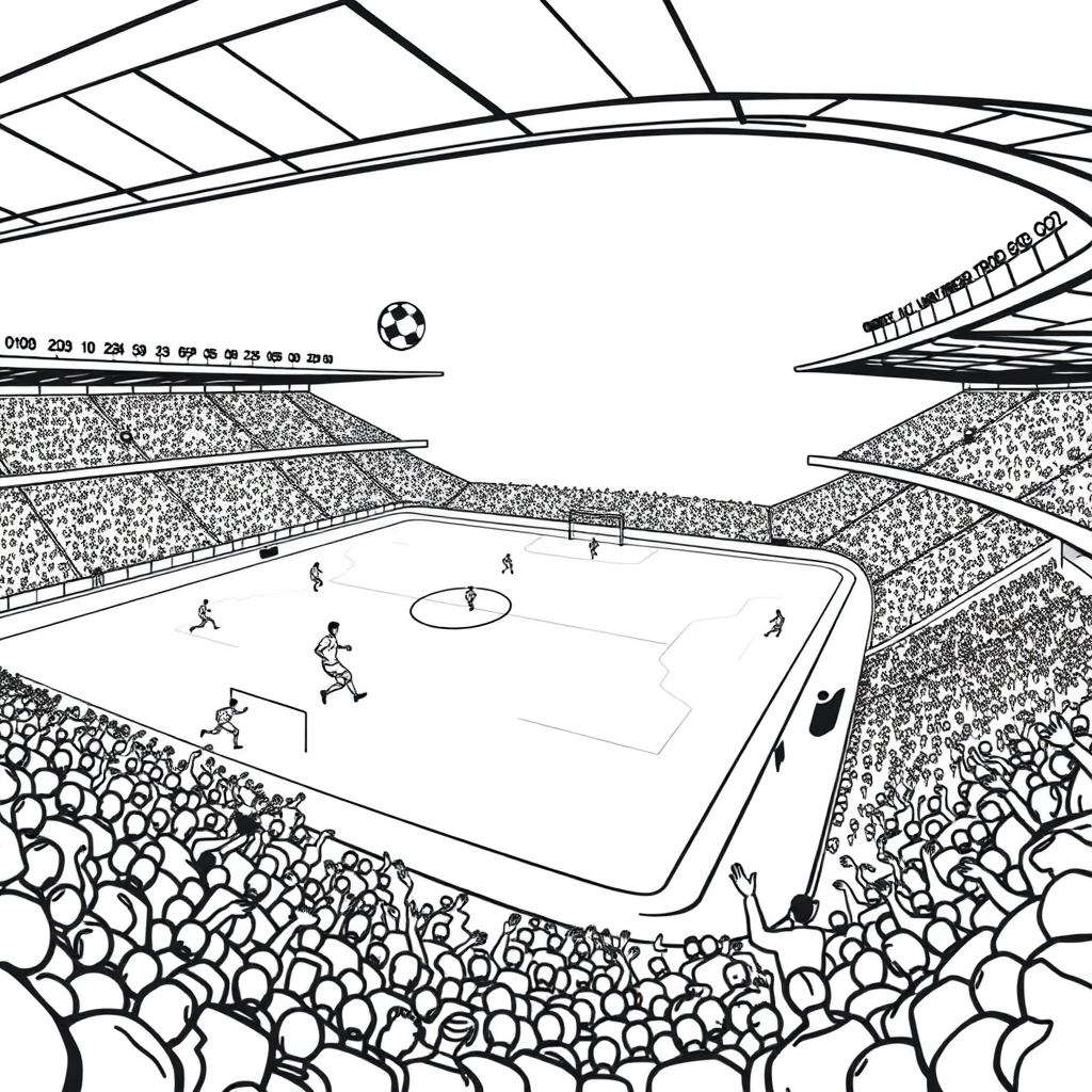 Sfeer op het Voetbalveld
