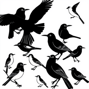 Vogels in Verbluffende Verscheidenheid