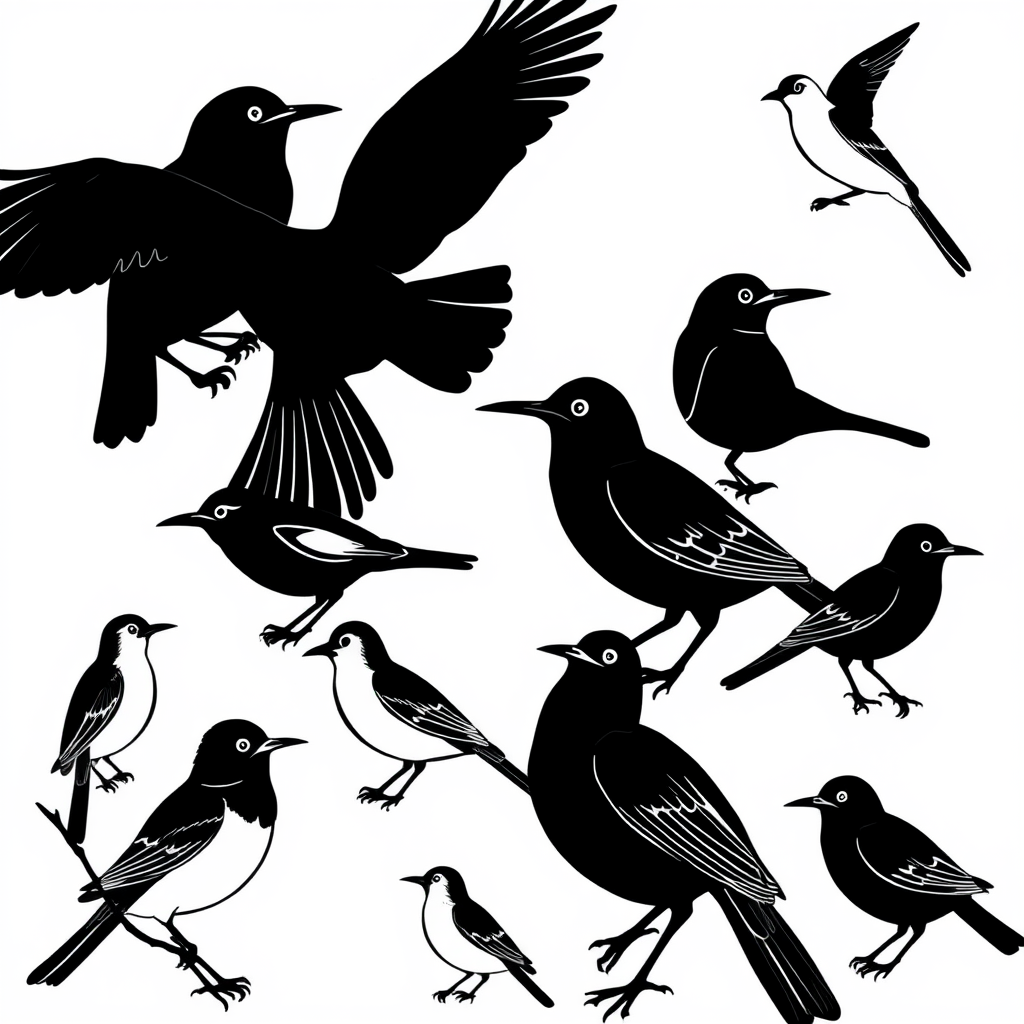 Vogels in Verbluffende Verscheidenheid