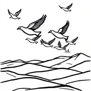 Vogels in de Vrije Natuur