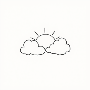 De Zon in de Wolken