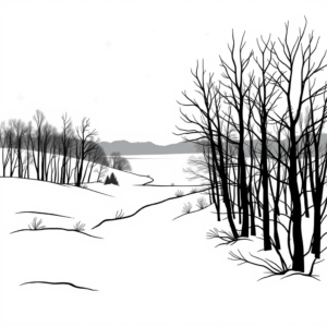 Winterse Landschap