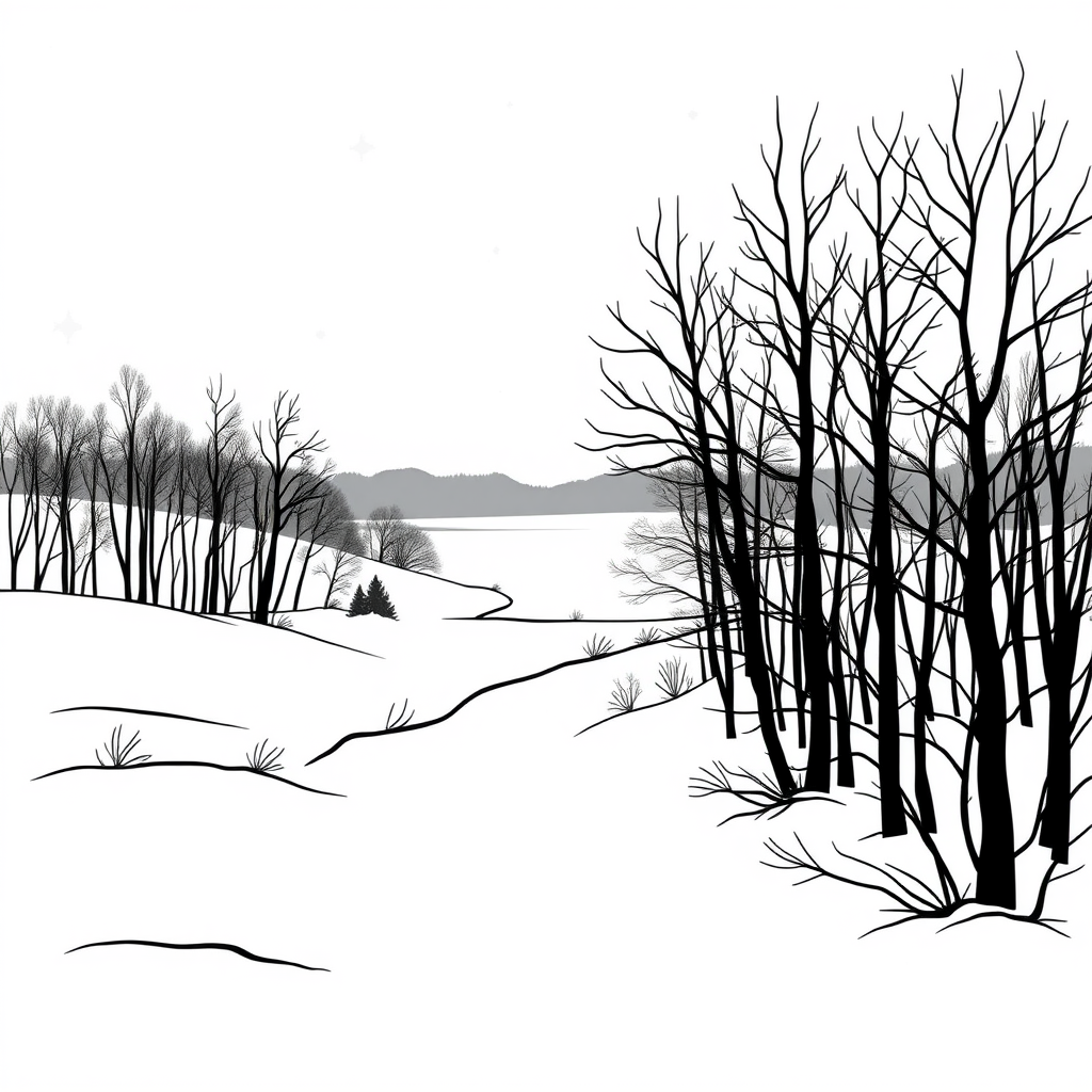 Winterse Landschap