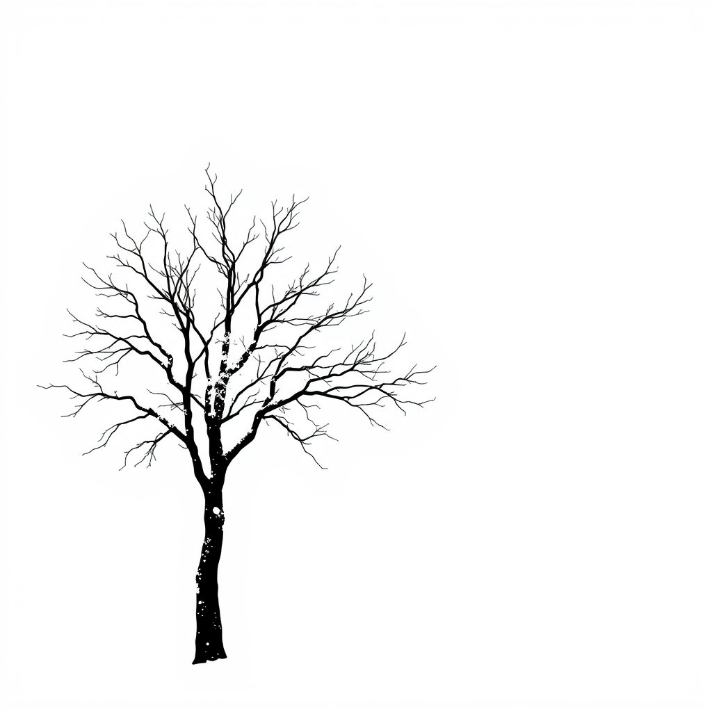 Wintersilhouet