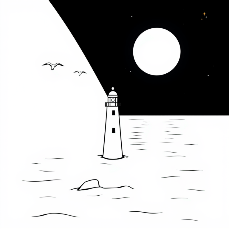 Dag en nacht op de oceaan