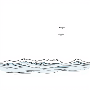 Waves van de Zee