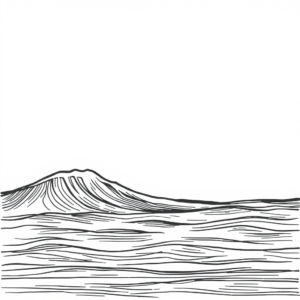 Golven van de Noordzee