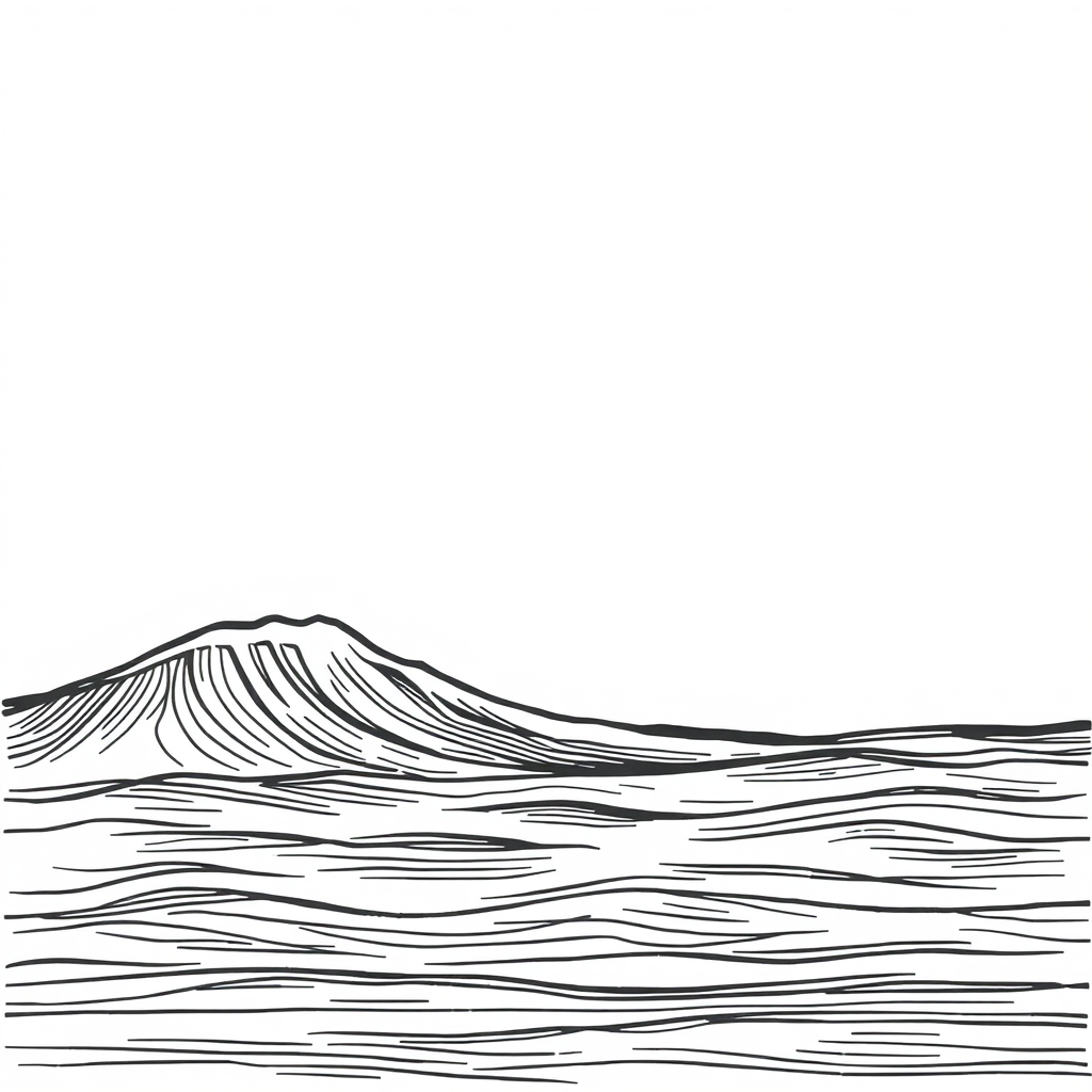 Golven van de Noordzee