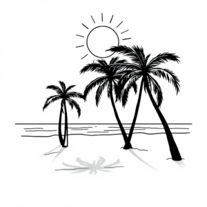 Zomerse Zonnestralen