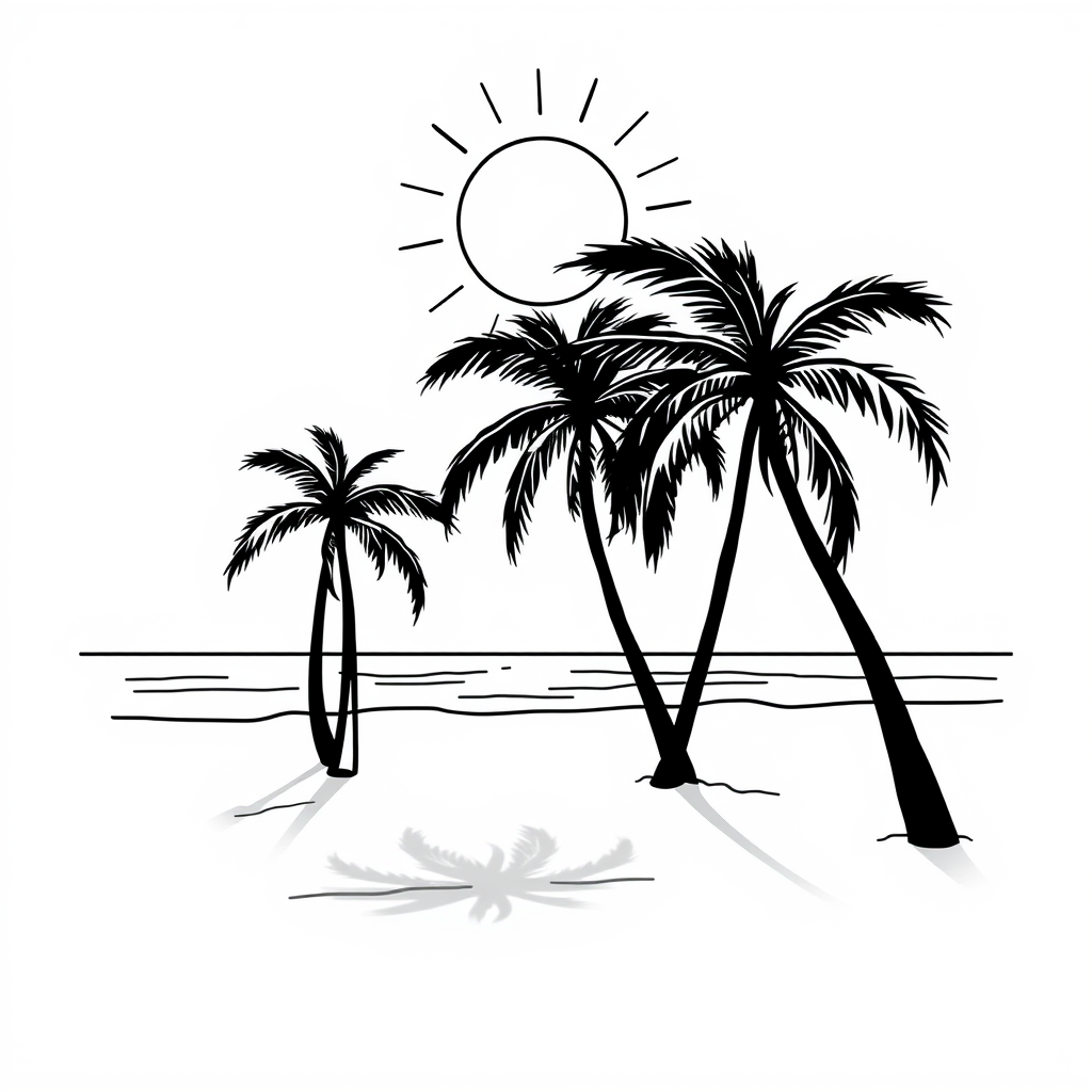 Zomerse Zonnestralen
