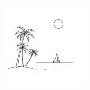 Zomerse Zonnestroom