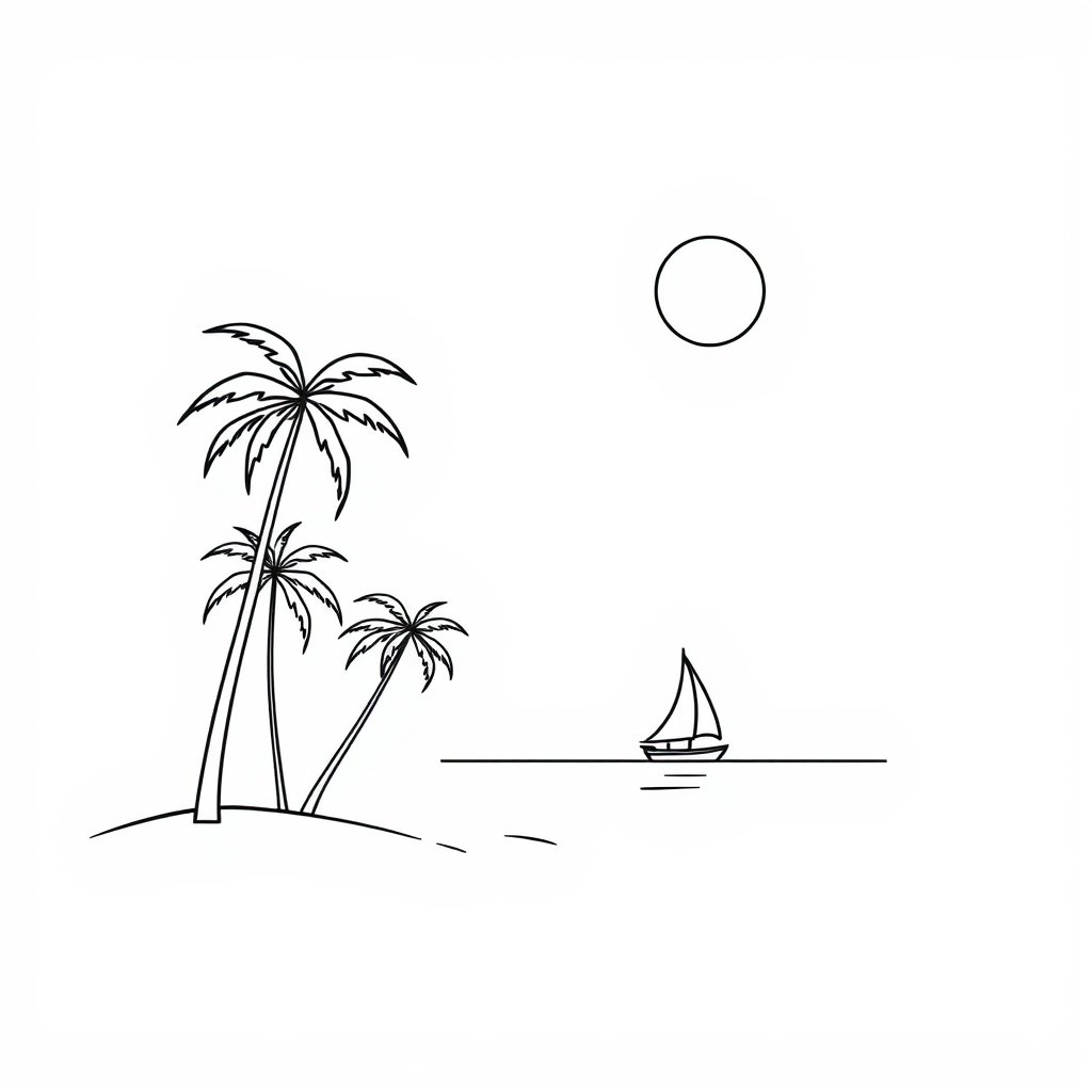 Zomerse Zonnestroom