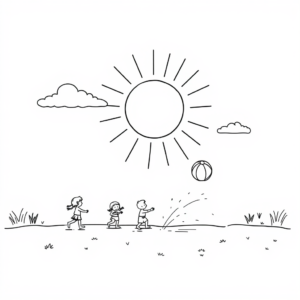 Zomerse Zonnestraaltjes