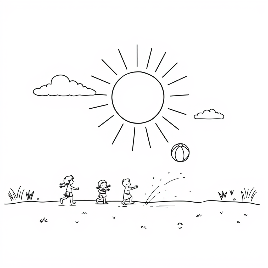 Zomerse Zonnestraaltjes
