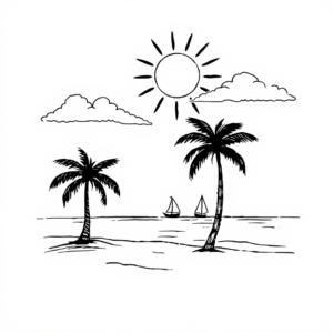 Zomerse Zonnestraalen