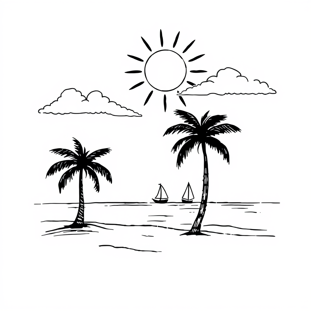 Zomerse Zonnestraalen