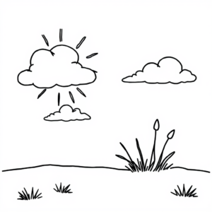 Zomerse Zonnestralen