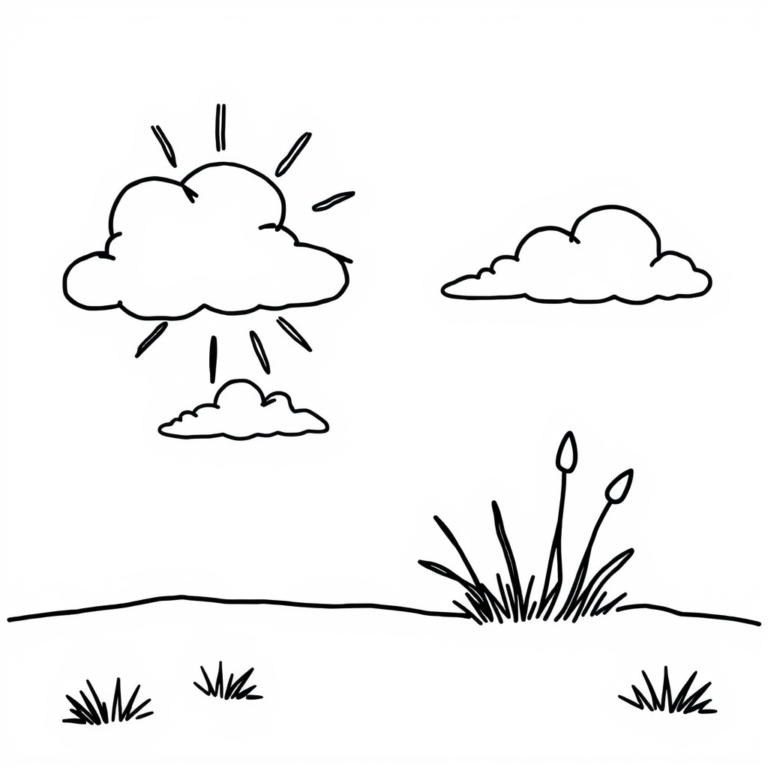 Zomerse zonnestralen
