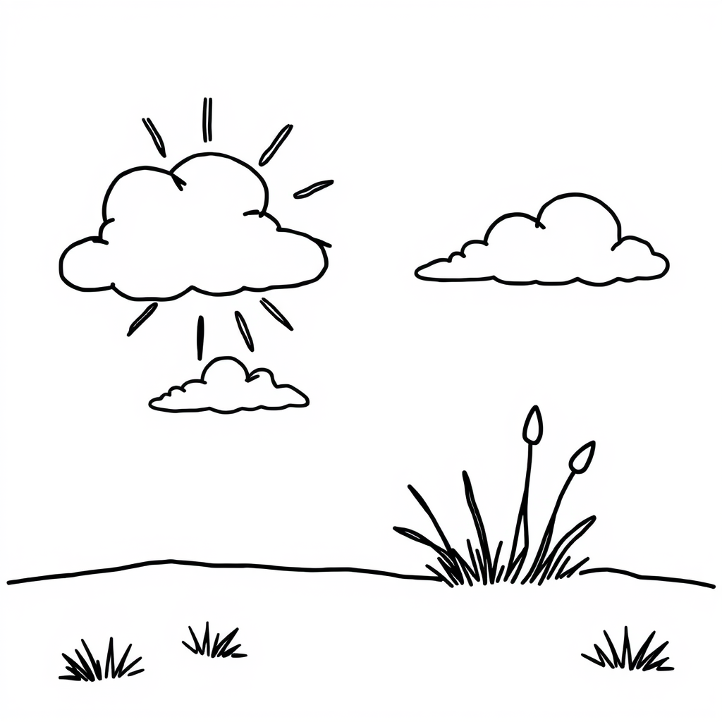 Zomerse Zonnestralen