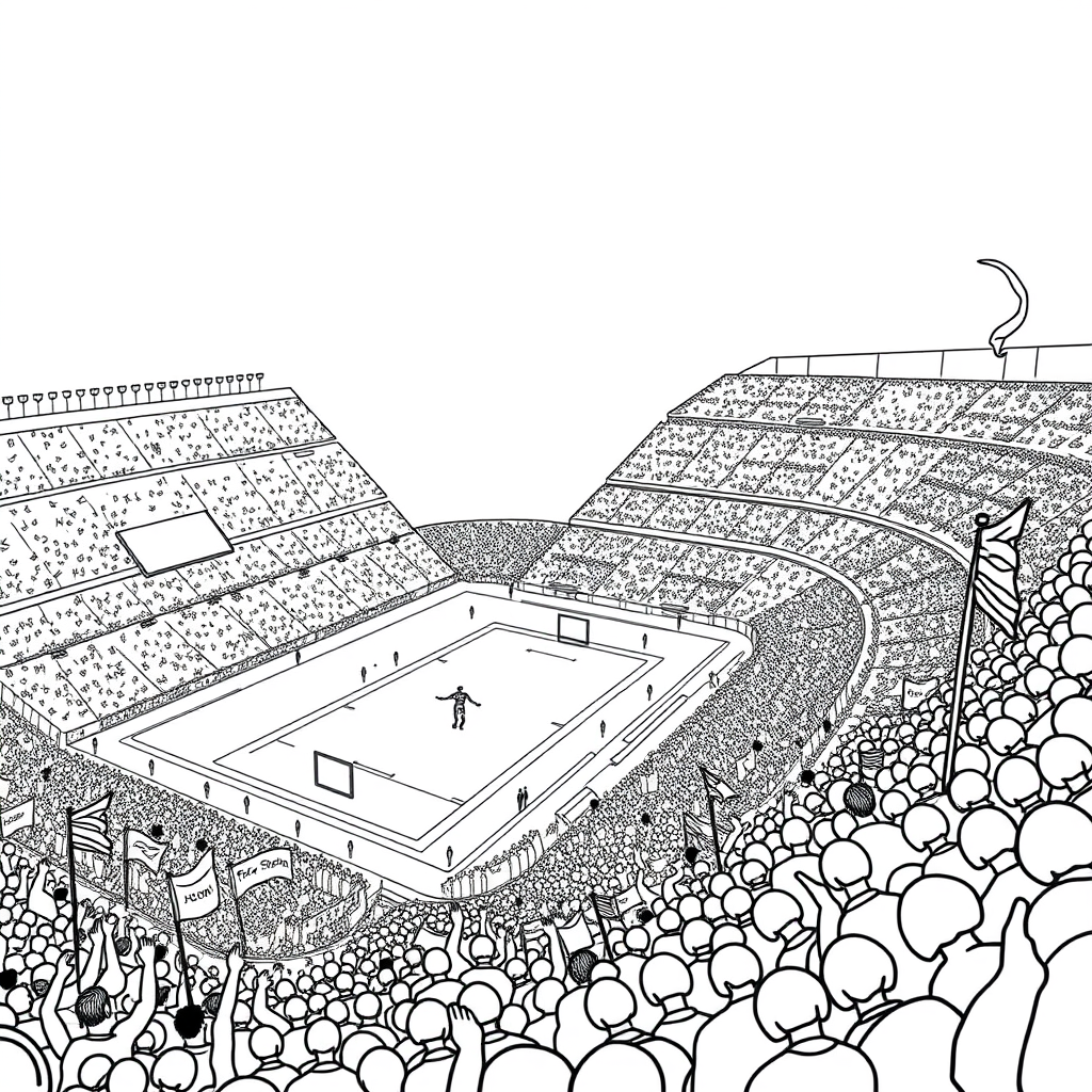 Sfeer in het stadion