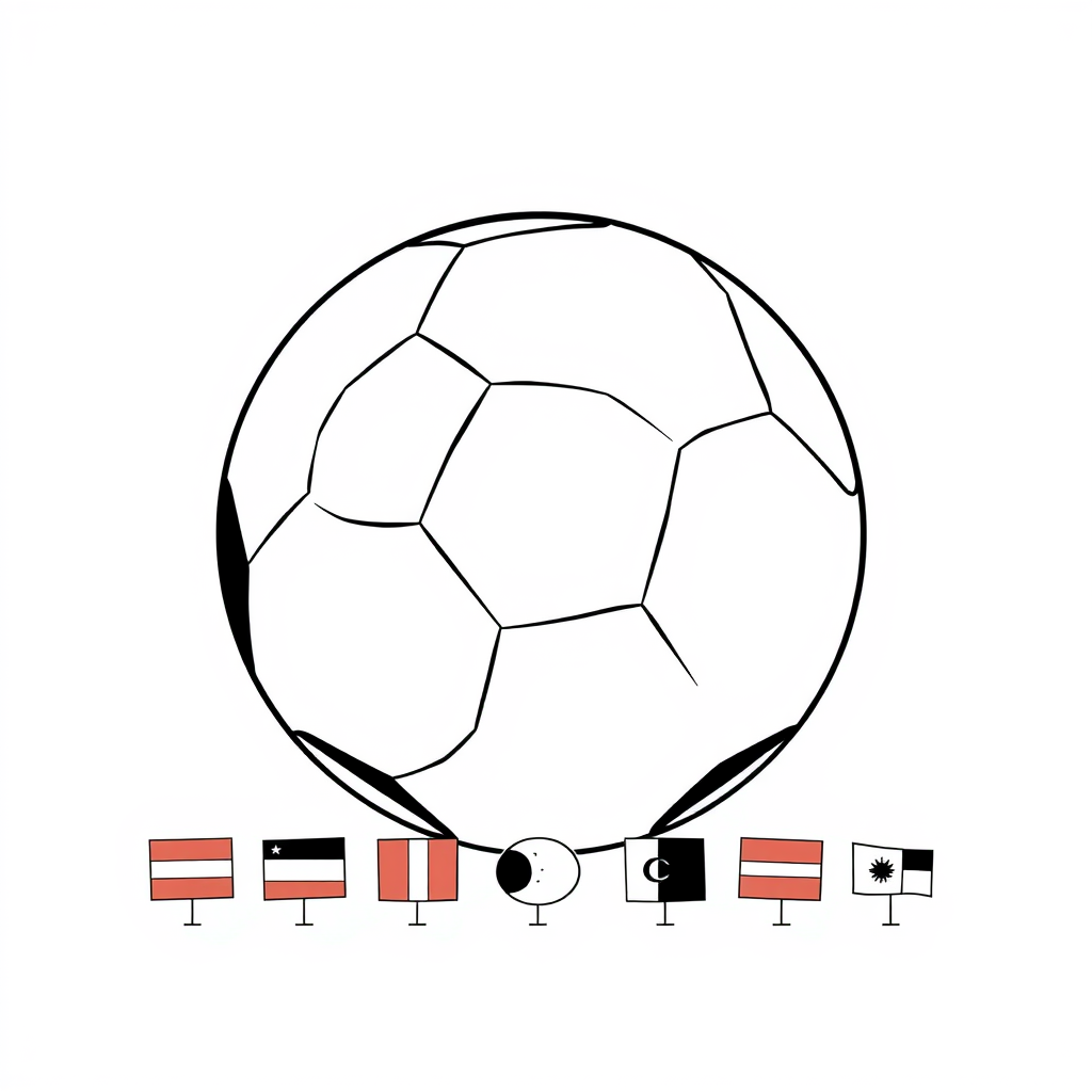 Vlaggen en ballen