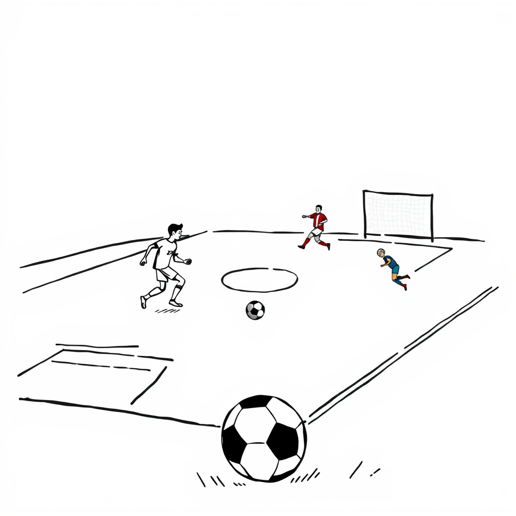 Gouden goal! voetbalfeest