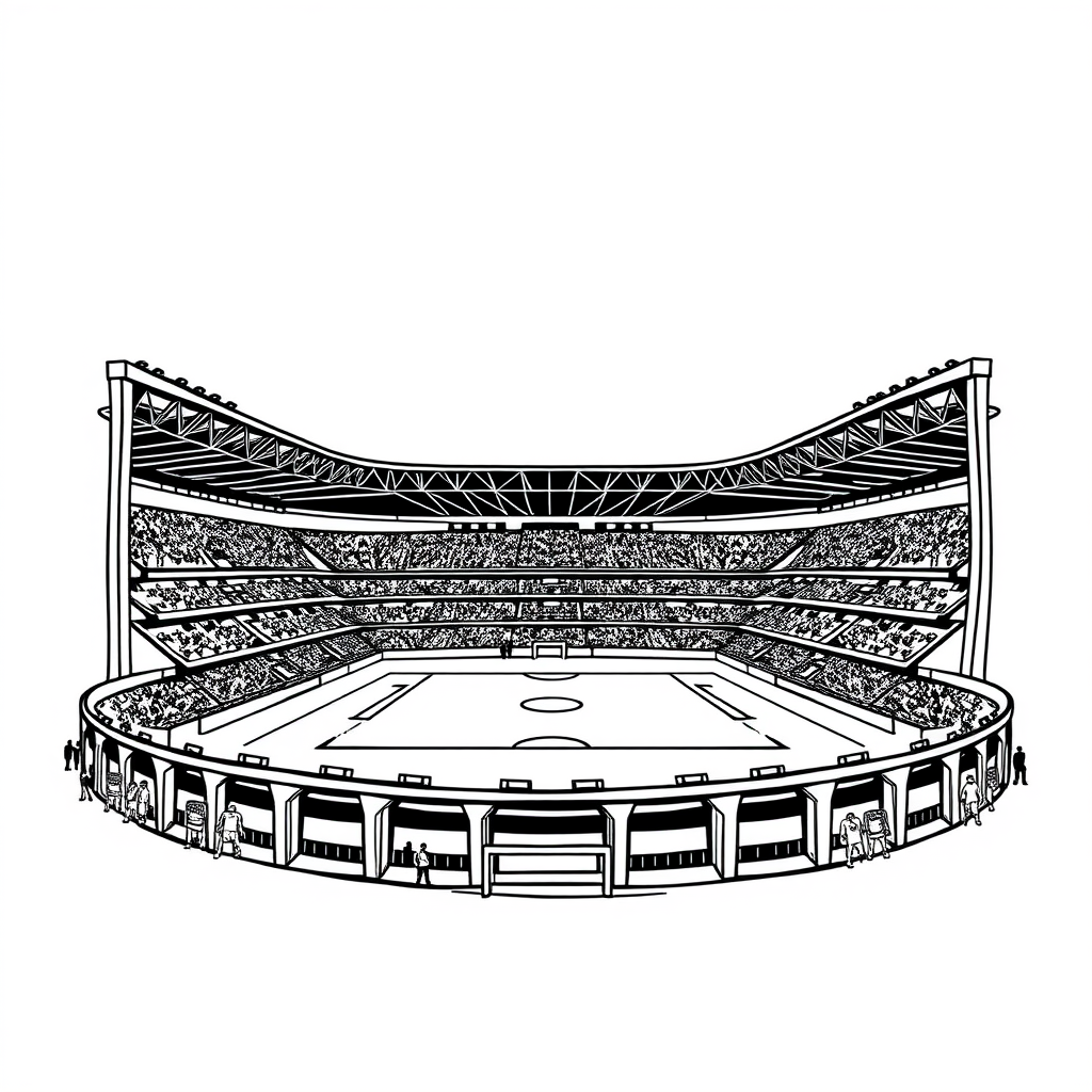 Vuur de voetbalvelden