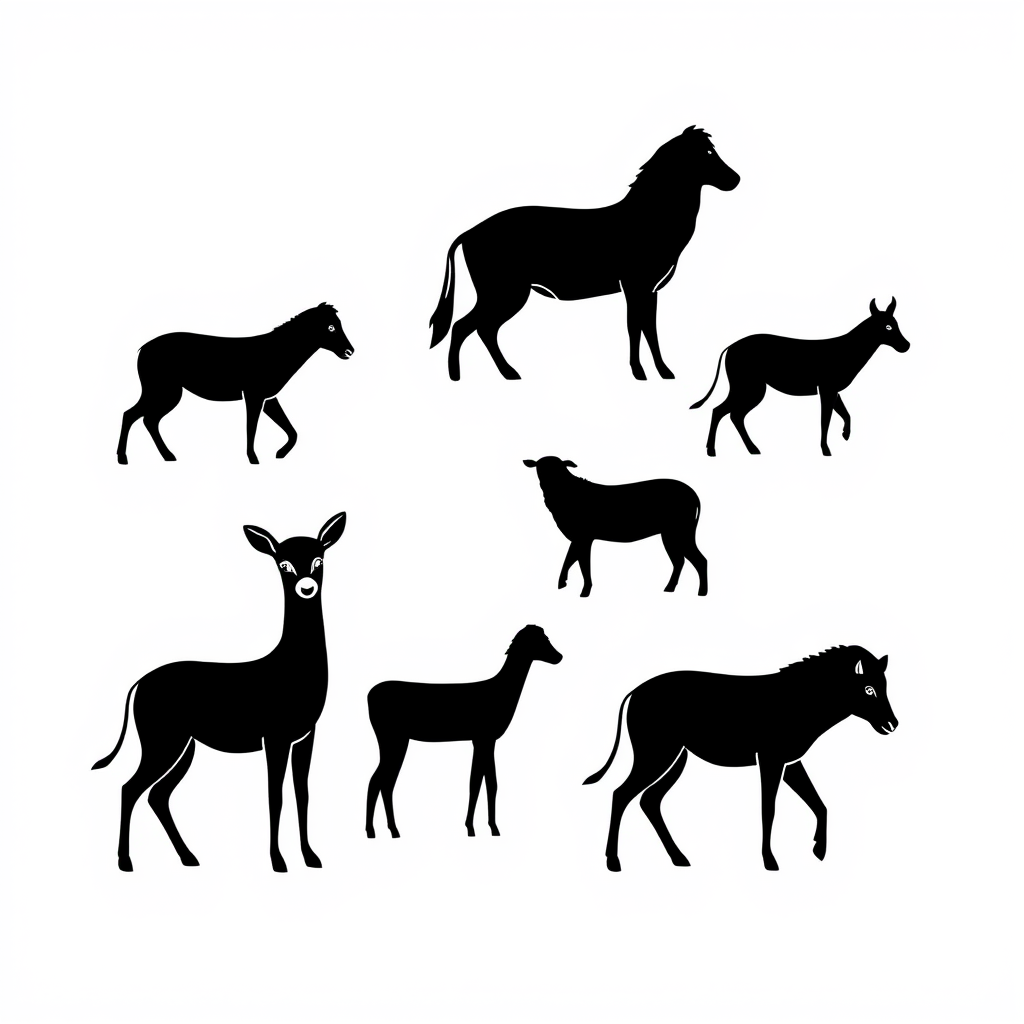 Dierenvriendjes Kleurplaat