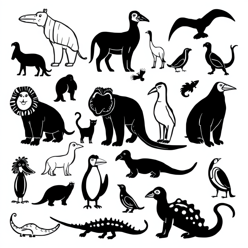 Dierenhuis Kleurplaat