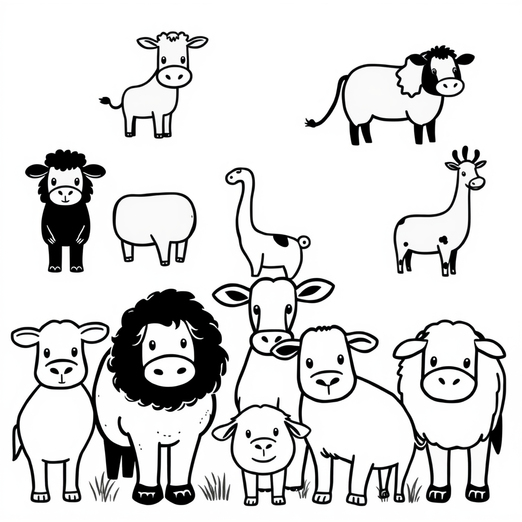 Dierendag Kleurplaat
