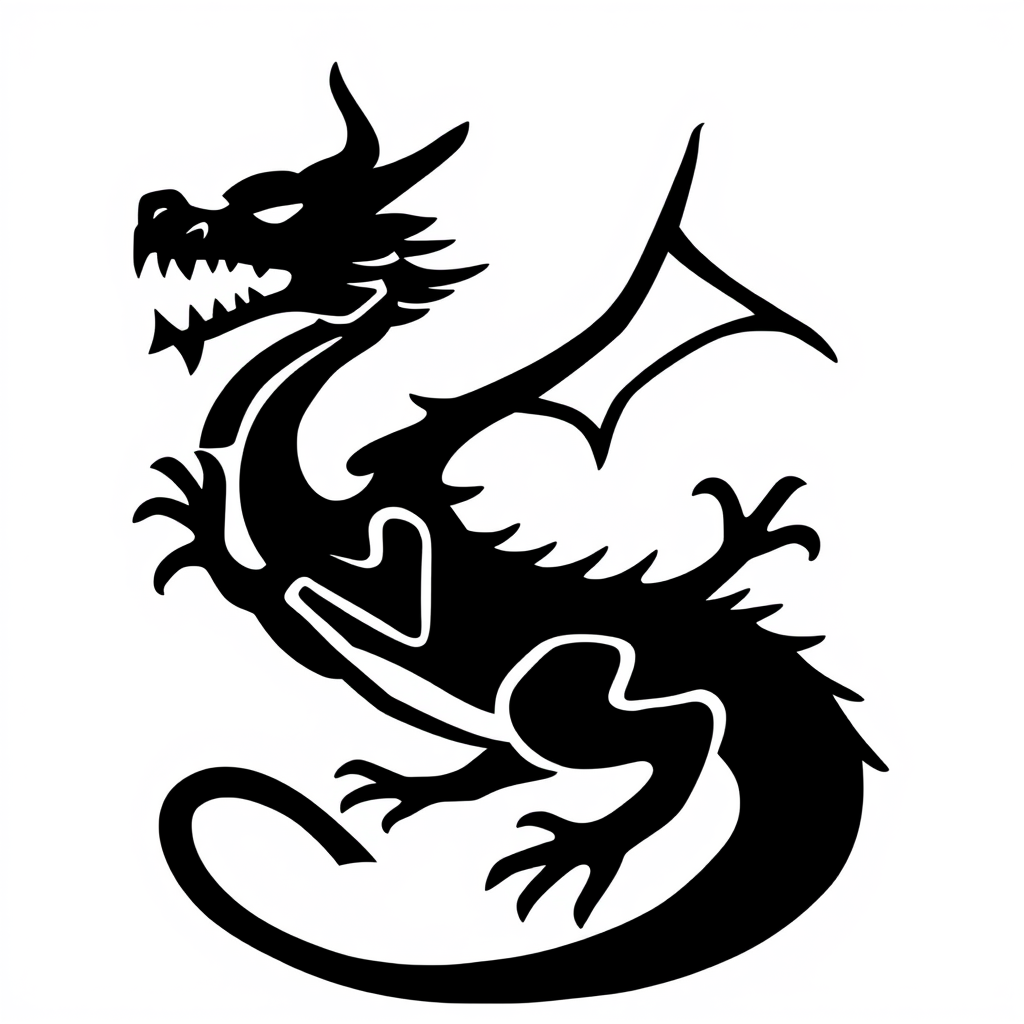 Drakenvriendjes Kleurplaat