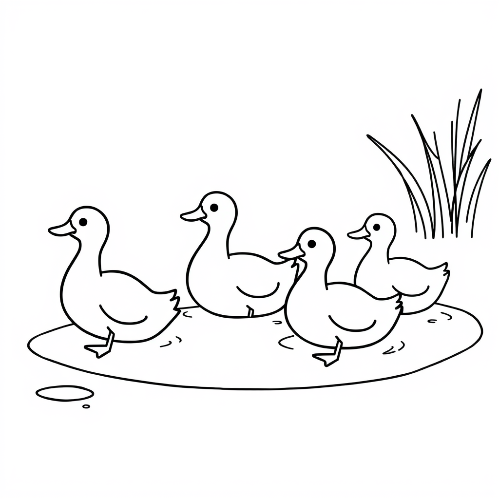 Eendenkleurplaat