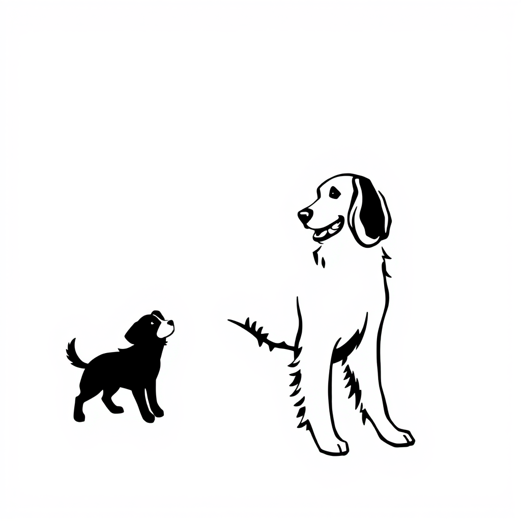 Dierenhuis Honden Kleurplaat