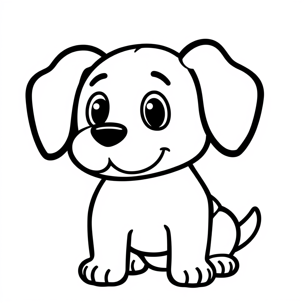 Honden Kleurplaten