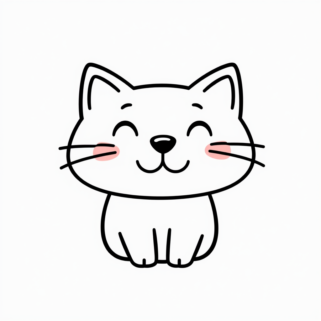 Mieke en Miep: Kattenkleurplaat