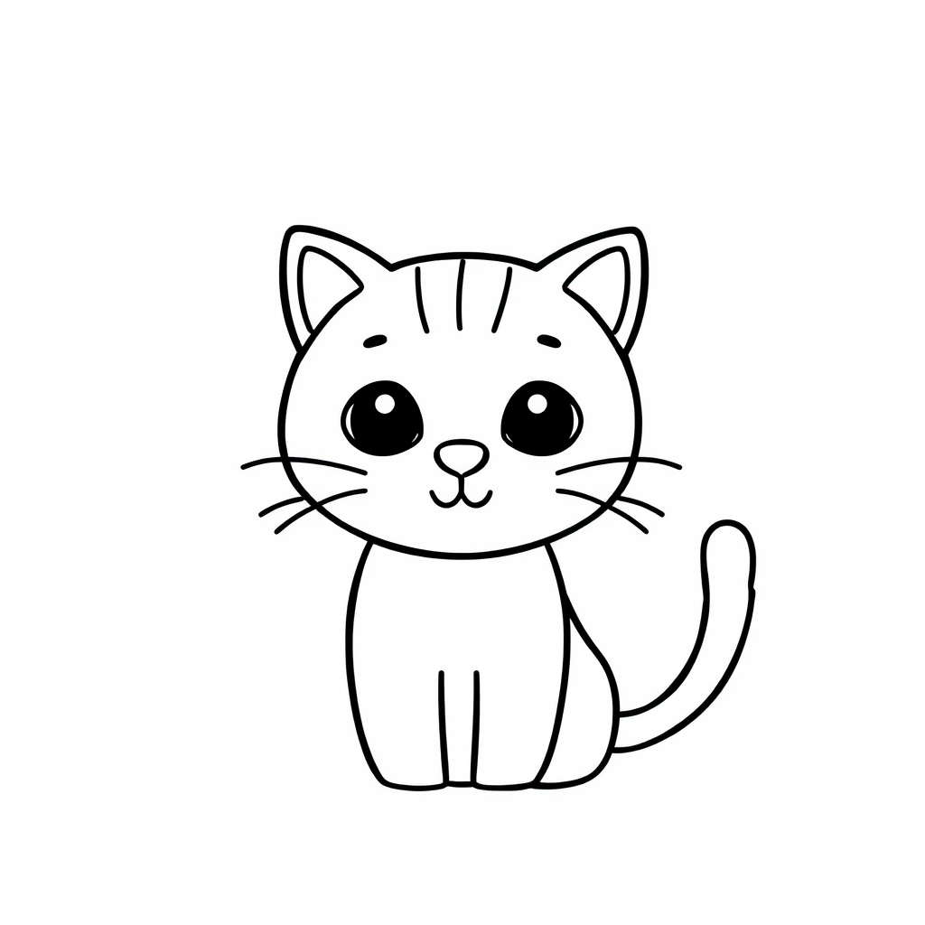 Mystieke Katten Kleurplaat