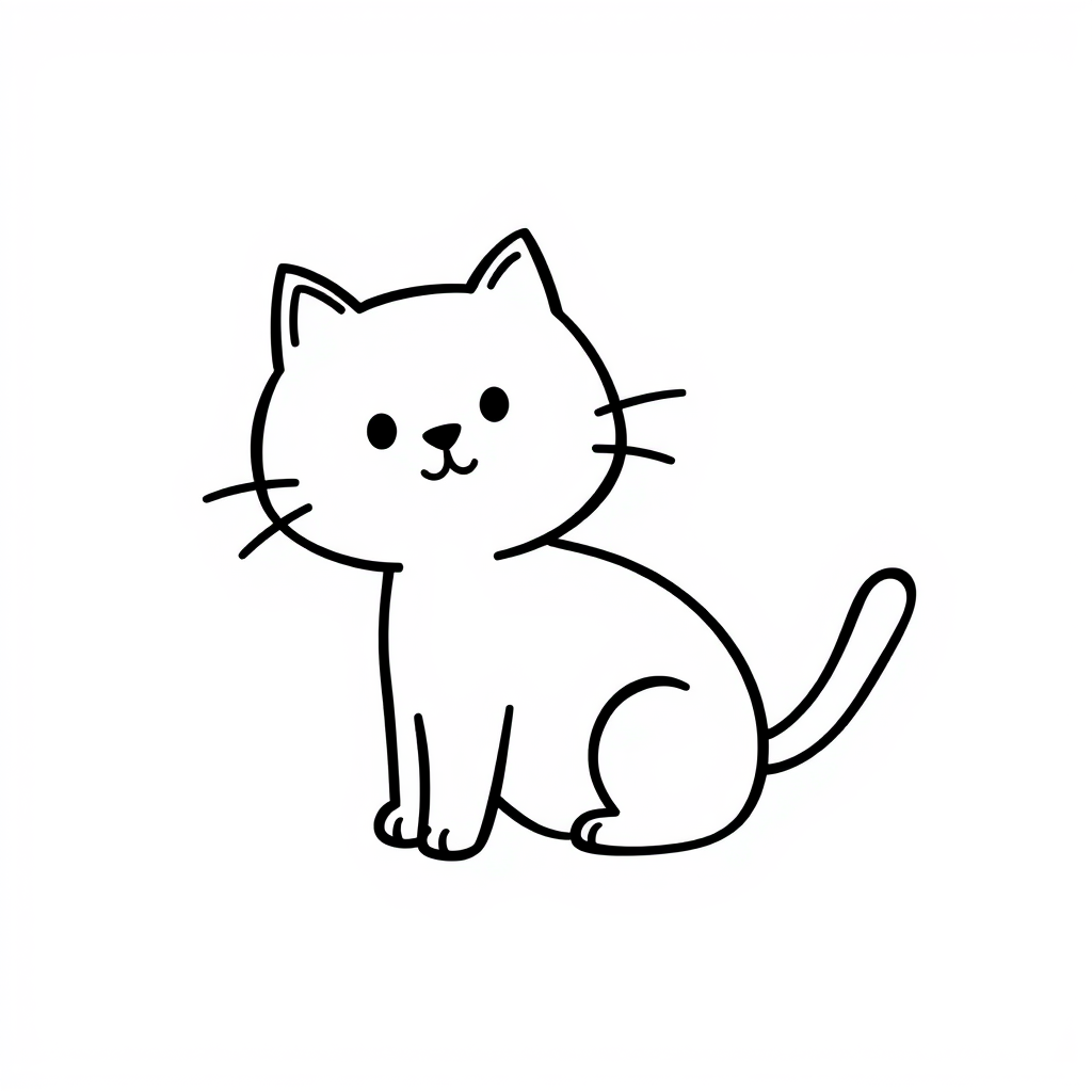 Mijn Katten Kleurplaat