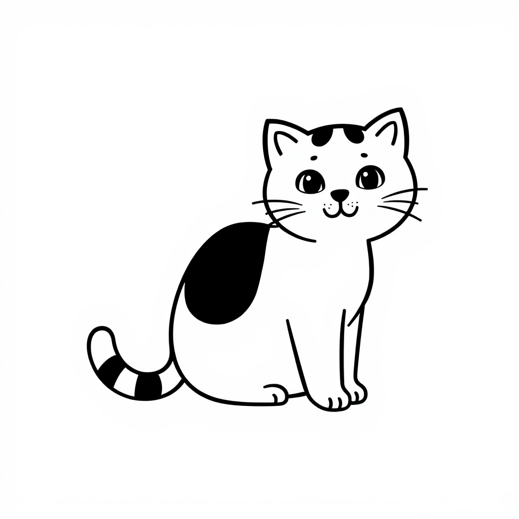 Kattenkoningin Kleurplaat