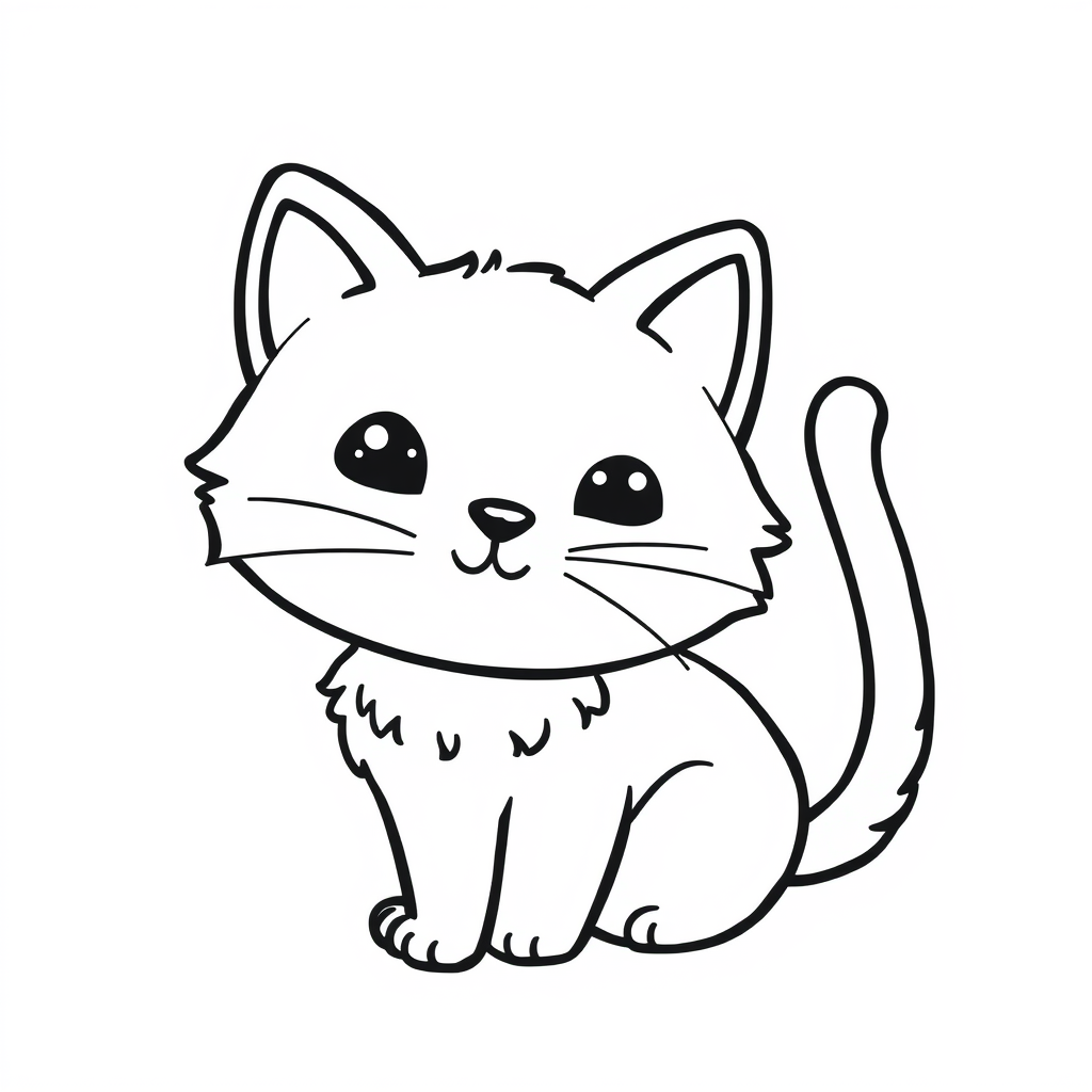 Kattenkoningin Kleurplaat