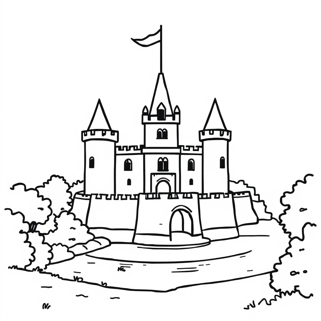 Prinsen en Prinsessen Kleurplaat