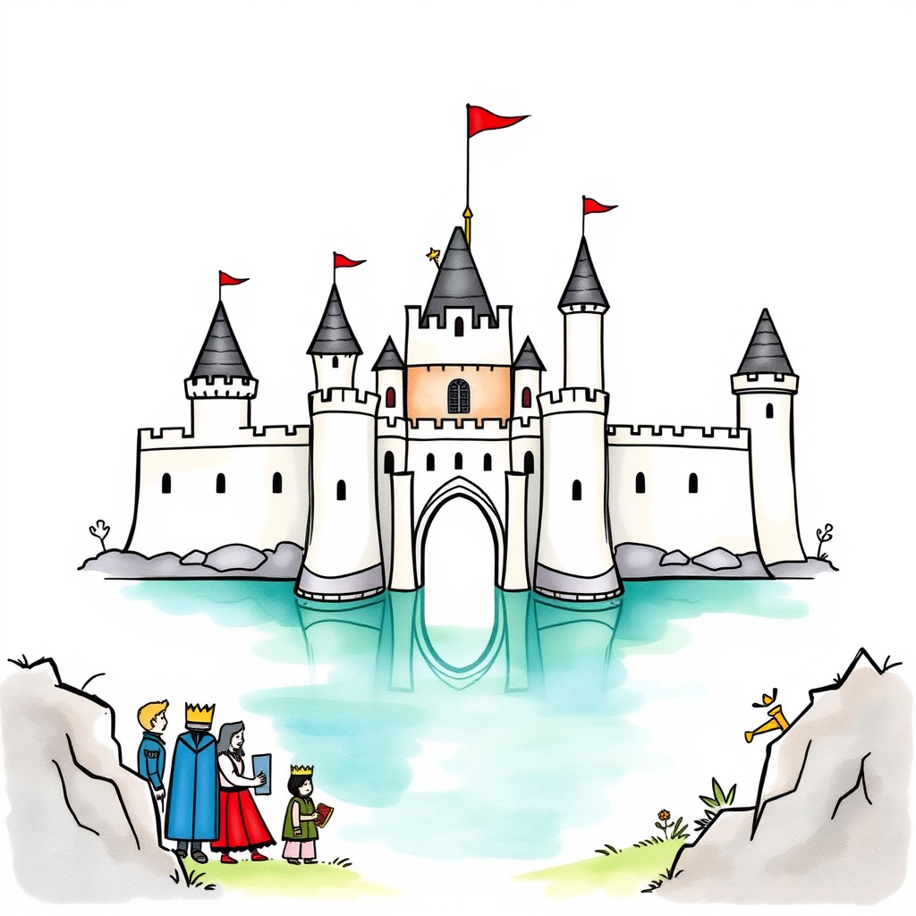 Prinsjes en Prinsessen Kleurplaat