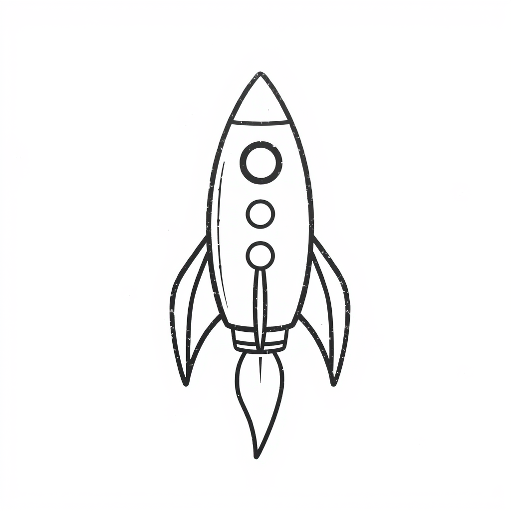 Raketten op de Maan