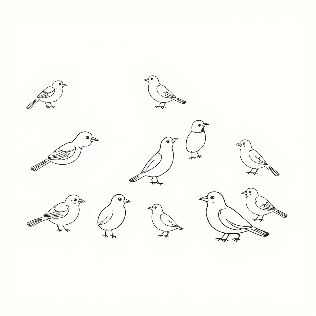 Vogels in de Lucht